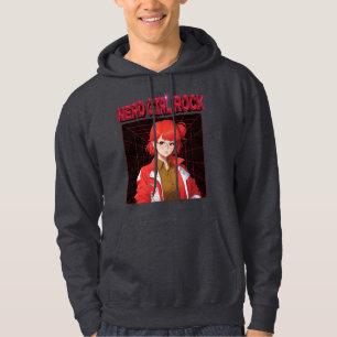 Nerd Rock Mädchen Hoodie