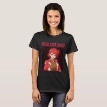 Nerd Rock Mädchen T-Shirt
