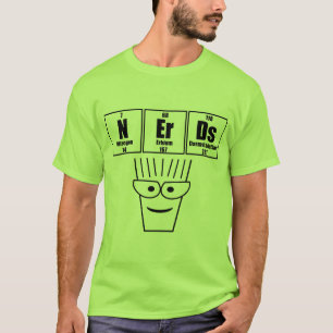 Nerd-Schwarz T-Shirt
