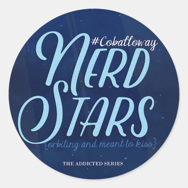 Nerd Stars Sticker (Vorderseite)