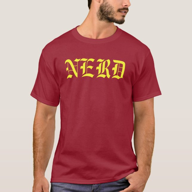 NERD T-Shirt (Vorderseite)