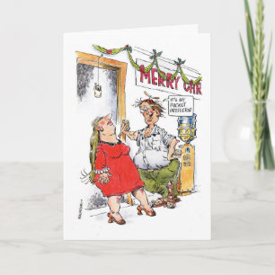 Nerd Weihnachtskarte Feiertagskarte