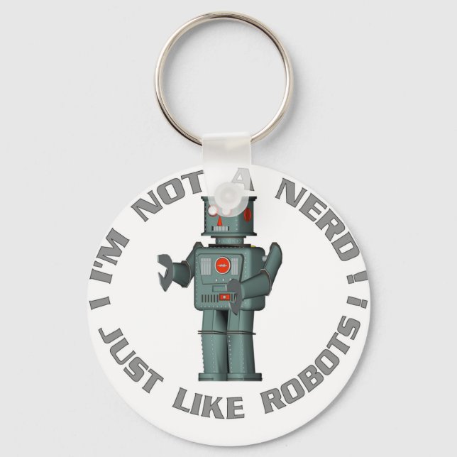 NerdBot Schlüsselanhänger (Vorderseite)