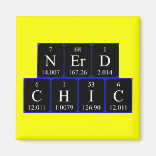 NerdChic Periodenmagnet Magnet