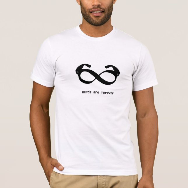 Nerdglas-Shirt T-Shirt (Vorderseite)