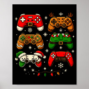 Nerdiges Weihnachts-Shirt für Jungen Männer, Xmas  Poster