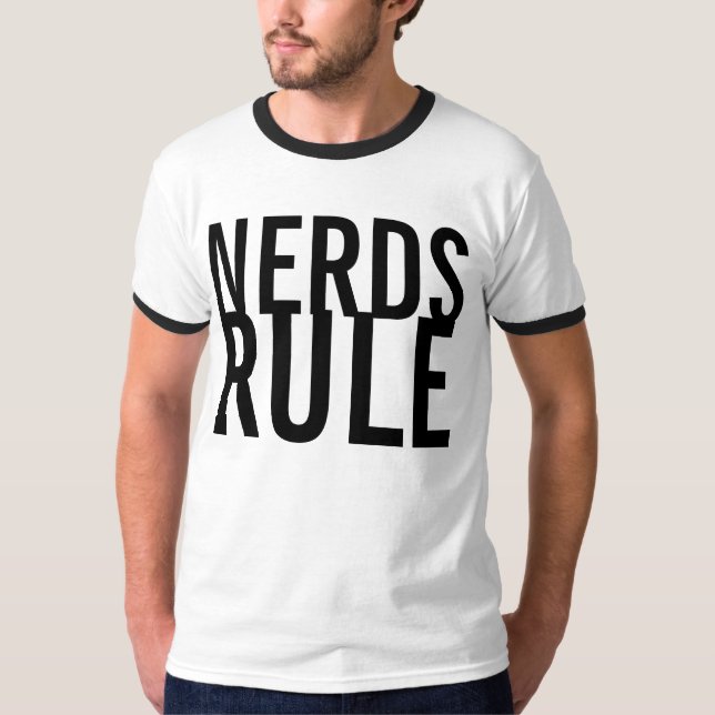 Nerdregel T-Shirt (Vorderseite)