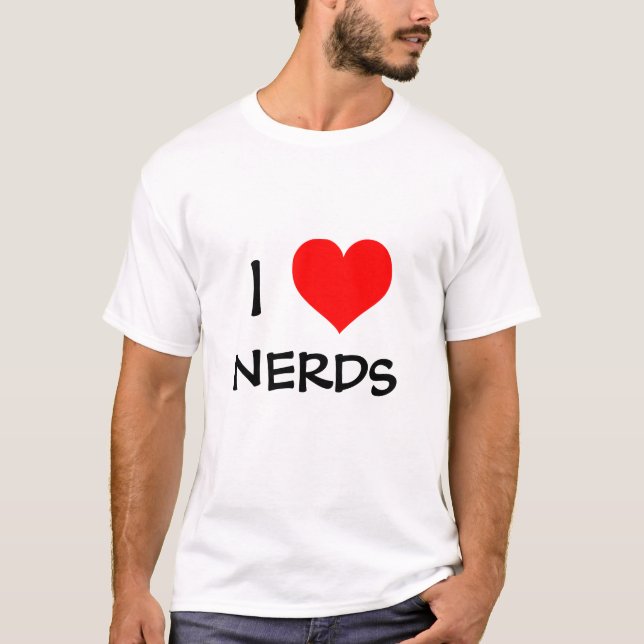 Nerds der Liebe I - besonders angefertigt T-Shirt (Vorderseite)