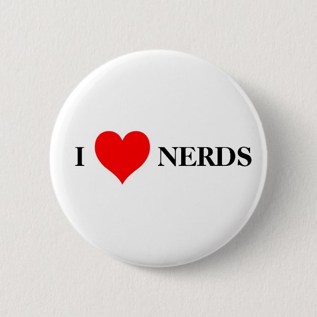 Nerds der Liebe I Button (Vorderseite)