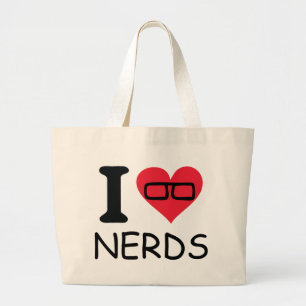 Nerds der Liebe I Jumbo Stoffbeutel