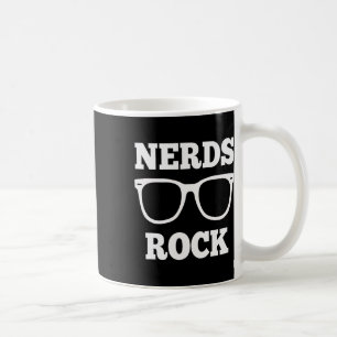 Nerds Rock T-Shirt Gamer Geek Lustig Süße Nerd-Blu Kaffeetasse