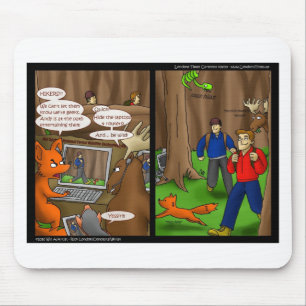 Nerds Sind Wilde Tiere Lustige T-Shirts Karten & G Mousepad