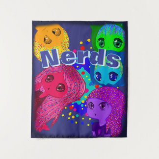 Nerds-Teppich Wandteppich