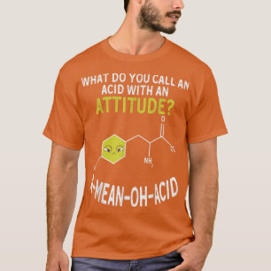 Nerdy Amino Acid Spaß Science & Chemistry Pub T-Shirt