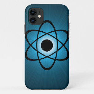 Nerdy Atom-BT iPhone 5 Fall, blau 11 Hülle