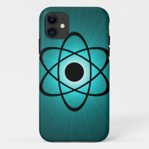 Nerdy Atomic BT iPhone 5 Case, Aquamarin Case-Mate iPhone Hülle