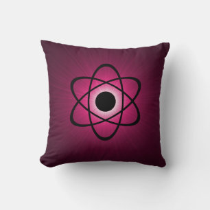 Nerdy Atomic Kissen, rosa Kissen