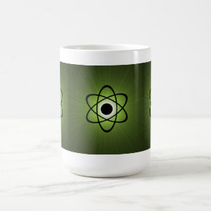 Nerdy AtomTasse, grün Kaffeetasse