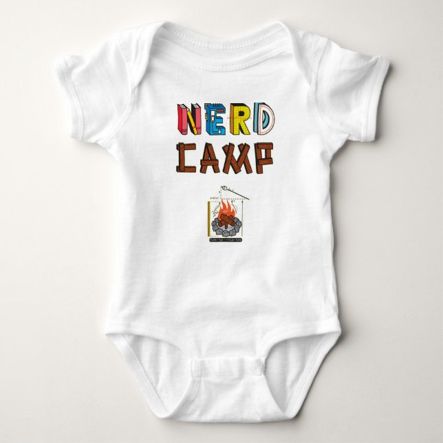 Nerdy Baby-Gang Baby Strampler (Vorderseite)