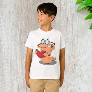 Nerdy Bookworm Lesen eines Buches T-Shirt