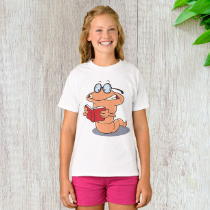 Nerdy Bookworm Lesen eines Buches T-Shirt