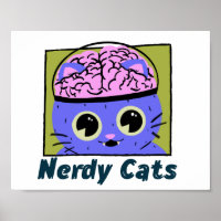 Nerdy Cats, Gehirndesign