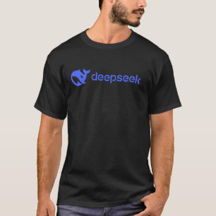 Nerdy DeepSeek KI Künstliche Intelligenz Computer T-Shirt