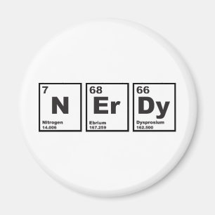Nerdy Elemente Magnet