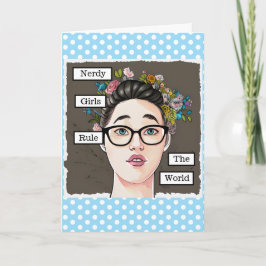 Nerdy Girls regieren die Welt Karte