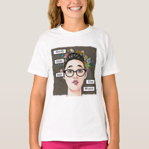 Nerdy Girls regieren die Welt T-Shirt
