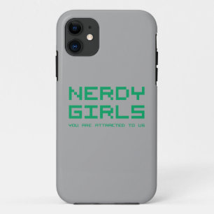 Nerdy Mädchen 2 Case-Mate iPhone Hülle