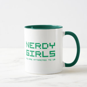 Nerdy Mädchen 2 Tasse