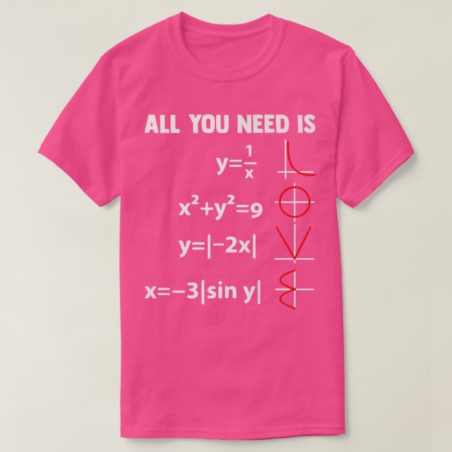 Nerdy Math Equation Mathematics Science Geometry P T-Shirt (Design vorne)