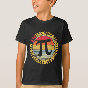 Nerdy Math Pi Symbol Mathlete T-Shirt