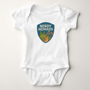 Nerdy Nomads Baby Bodysuit - Adventure Aw Strampler