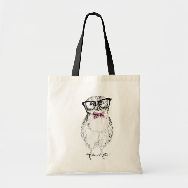 Nerdy Owlet Tragetasche (Vorne)