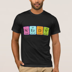 Nerdy Periodenwörterbuch Shirt