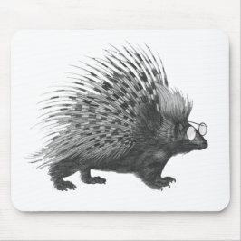 Nerdy Porcupine Mousepad