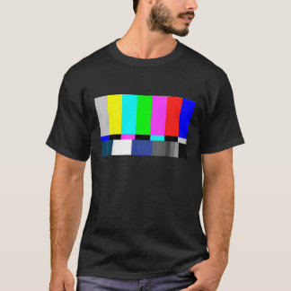 Nerdy Sheldon TV Testmuster Farbe Geek Geschenk T-Shirt