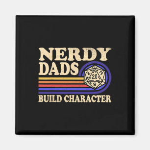 Nerdy-Vater-Rpg-Gaming-D20-Tabletop-Spiele-Lustige Magnet