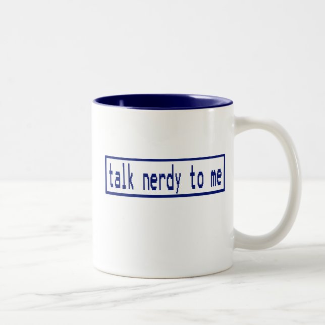Nerdy Zweifarbige Tasse (Rechts)