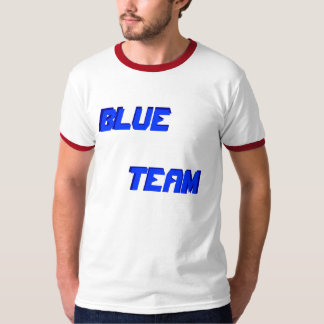Nerf kämpft blaues Team-T-Shirt T-Shirt