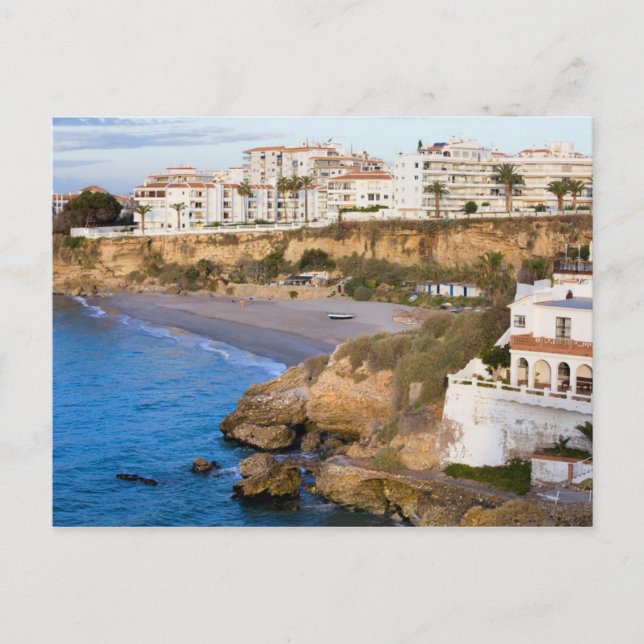 Nerja an der Costa del Sol in Spanien Postkarte (Vorderseite)