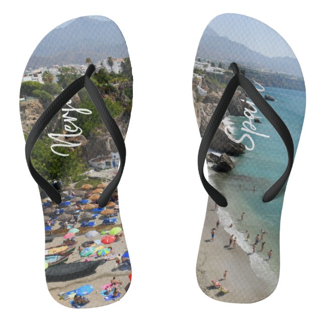 Nerja Spanien Flip Flops (Fußbett)