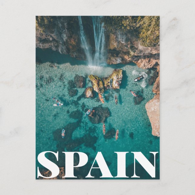 Nerja, Spanien Postkarte (Vorderseite)