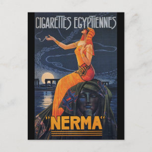 NERMA Ägyptische Zigaretten Postkarte
