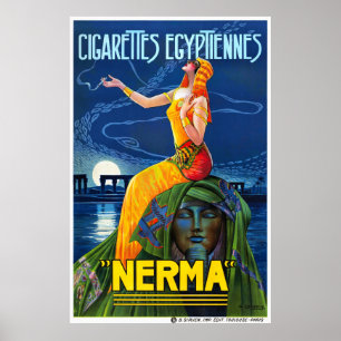 Nerma France Vintages Werbeplakat Poster