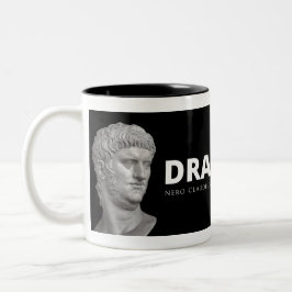 Nero Drama-Königin-Tasse Zweifarbige Tasse