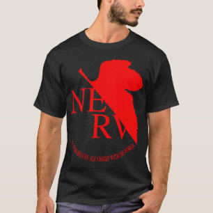 Nerv Logo, Neon Genesis Evangelion Essential T-Shi T-Shirt