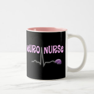 Nerven Krankenschwester-Geschenke Zweifarbige Tasse